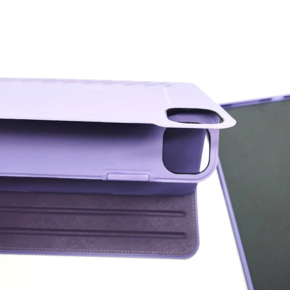 ESR Shift‎ iPad Pro 11 Inch Case M4 M5 2025 2024 Rotating Magnetic Purple Stand